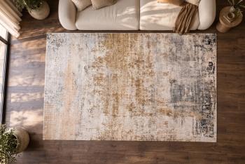 Vloerkleed Patina greige taupe zand 350x230 cm