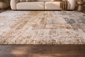 Vloerkleed Patina greige taupe zand 350x230 cm