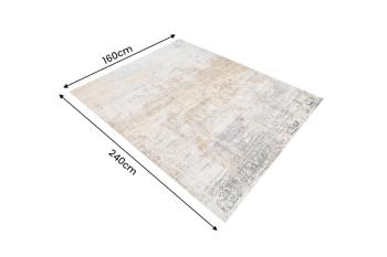 vloerkleed div kleuren greige taupe zand 240x160 cm