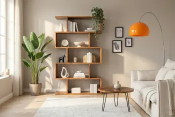 wandkast boekenkast massief acaciahout 180 cm