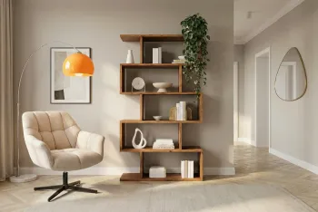 wandkast boekenkast massief acaciahout 180 cm