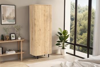 Hoge wandkast eiken cadiz 196 cm