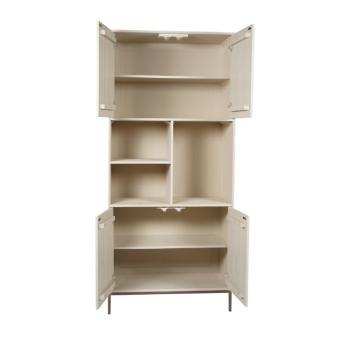 Vakkenkast zandbeige 90 cm