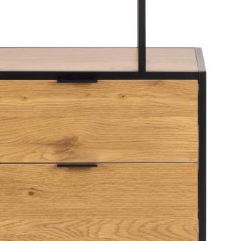 Opbergkast wild eiken 85 cm