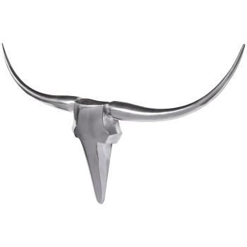 Bull zilver 100 cm