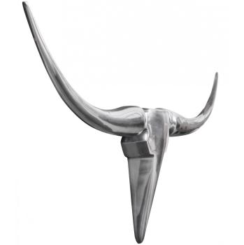 Bull zilver 100 cm