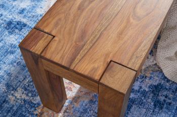 sheesham eettafel bank 180 cm