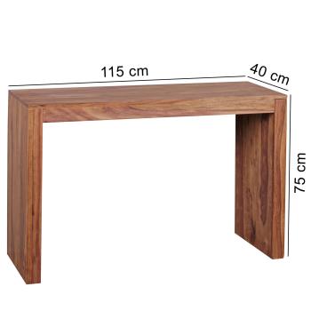 Sidetable sheesham hout 115 cm