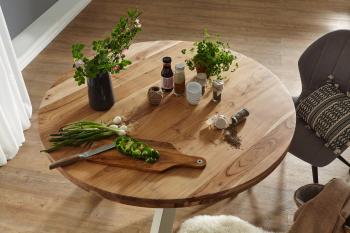 ronde eettafel acaciahout