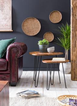houten bijzettafel set