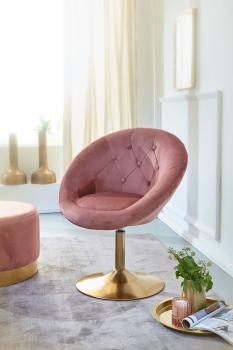 Luxe fauteuil rose