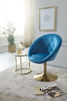 Luxe fauteuil blauw