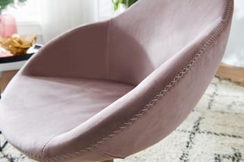 lounge fauteuil rose