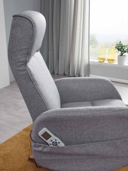 luxe relax fauteuil lichtgrijs