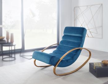 ergonomische fauteuil blauw