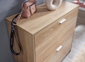 schoenenkast eiken sonoma 90 cm