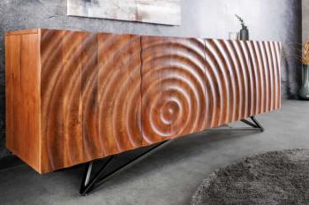 Sideboard bruin mangohout 177 cm