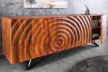 Sideboard bruin mangohout 177 cm