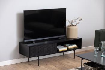 zwart tv meubel 140 cm