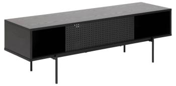zwart tv meubel 140 cm