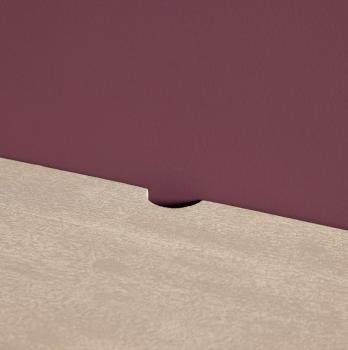 zwevend tv meubel beigezand 200 cm