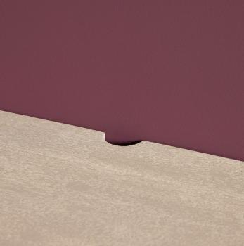 zwevend tv meubel zandbeige 160 cm