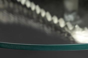 Hangende design bijzettafel krokodil zilver 61 cm